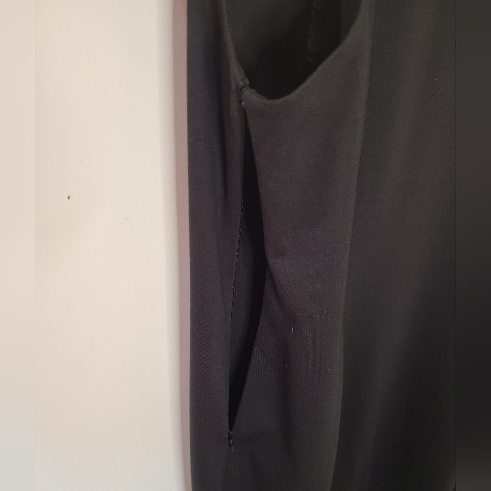 Lane Bryant Sleeveless Midi Dress Zipper Detail Black Sz 22 NWT - Picture 8 of 13